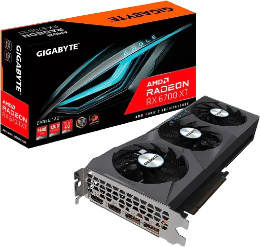 Gigabyte Radeon RX 6700 XT Eagle 12 GB