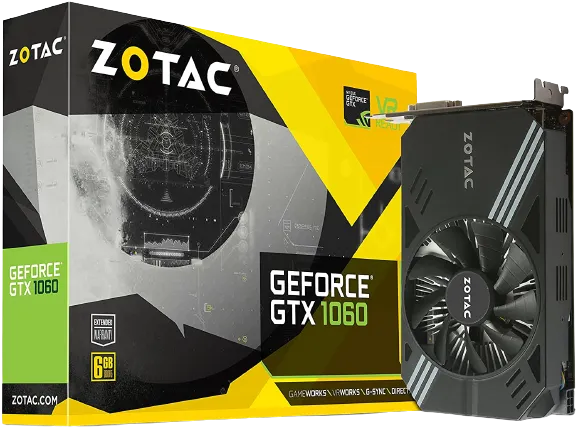 ZOTAC GeForce GTX 1060 Mini 6GB GDDR5
